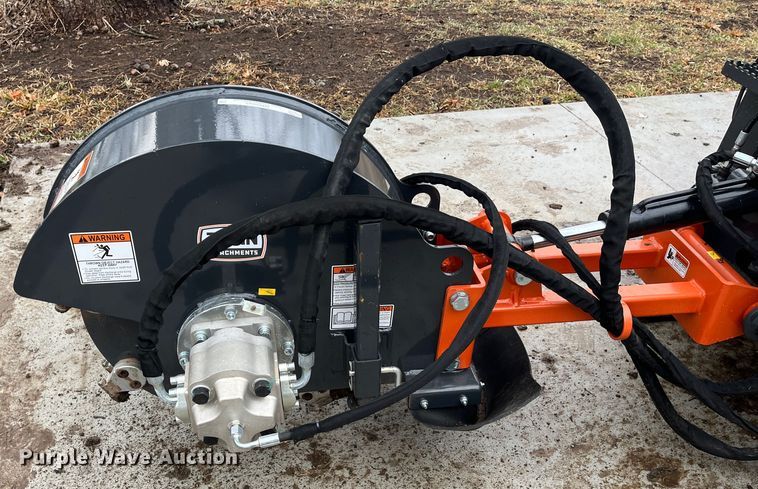 image for item MN9493 2022 Titan  skid steer stump grinder