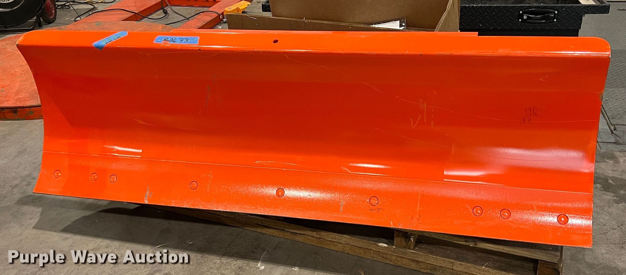 Kubota B2673 skid steer snow blade in Grapevine, TX Item DK7185 sold