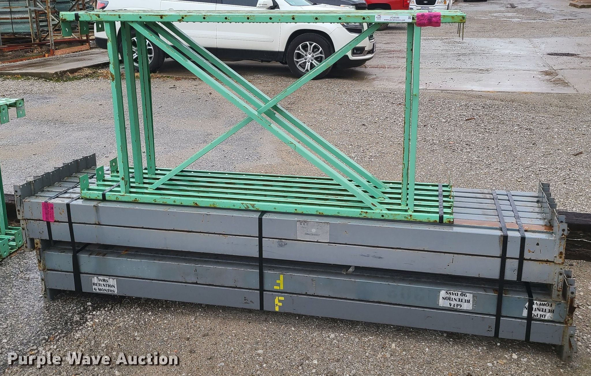 Frick Gallagher pallet racking in Kansas City, MO Item JG9586 sold