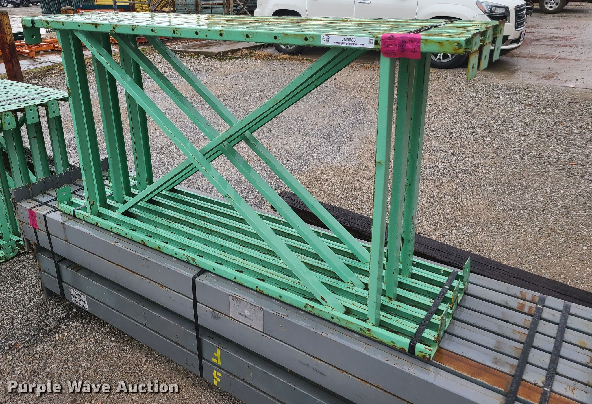 Frick Gallagher pallet racking in Kansas City, MO Item JG9586 sold
