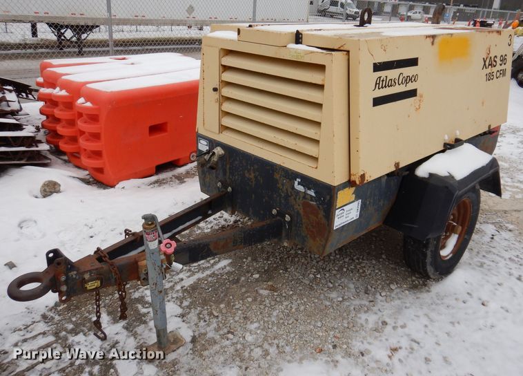image for item DK2085 2001 Atlas Copco XAS96  air compressor