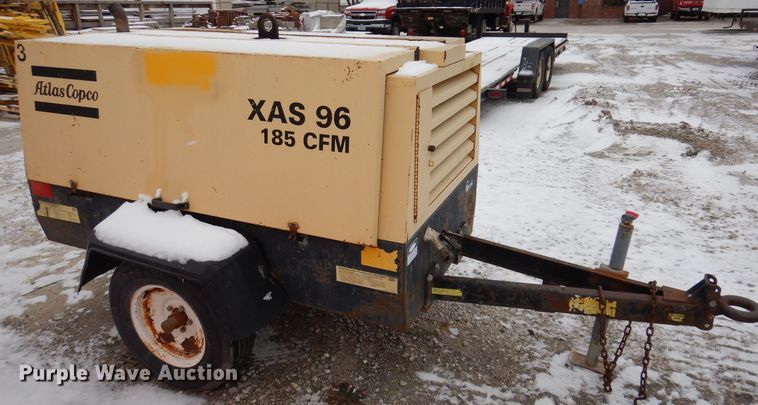 image for item DK2085 2001 Atlas Copco XAS96  air compressor