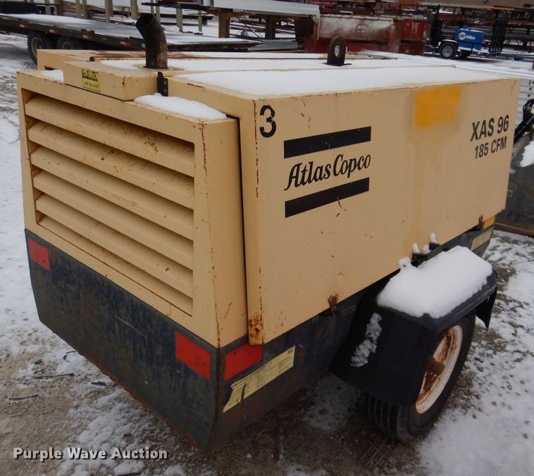 image for item DK2085 2001 Atlas Copco XAS96  air compressor