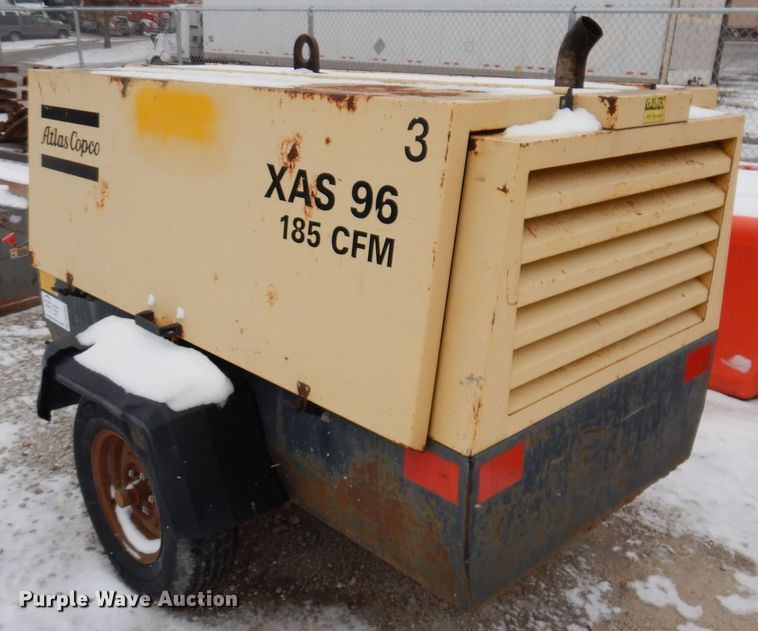 image for item DK2085 2001 Atlas Copco XAS96  air compressor