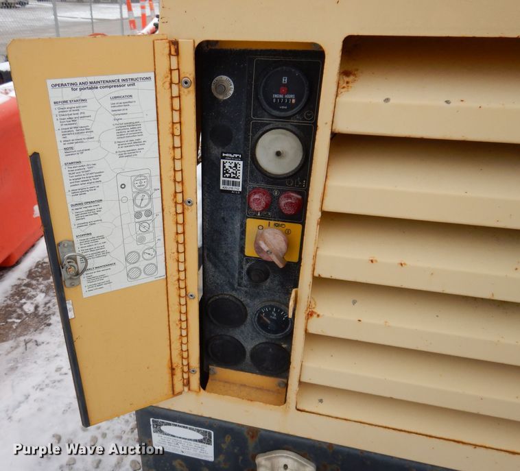 image for item DK2085 2001 Atlas Copco XAS96  air compressor