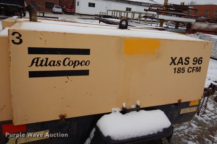 image for item DK2085 2001 Atlas Copco XAS96  air compressor