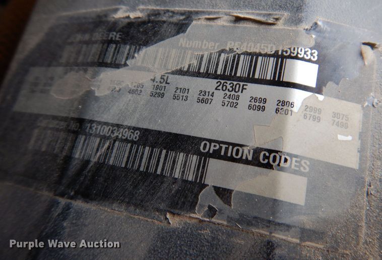 image for item DK2085 2001 Atlas Copco XAS96  air compressor