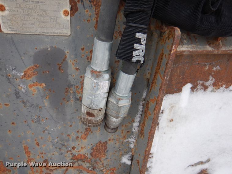 image for item DK2086 2004 New Holland Sweepster  72" W skid steer sweeper