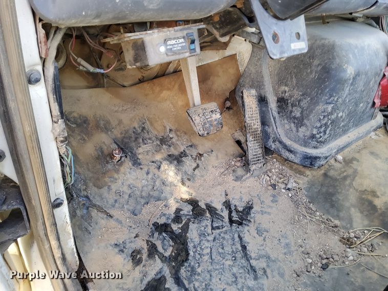 image for item DL2287 1990 Ford F800  dump flatbed pickup truck