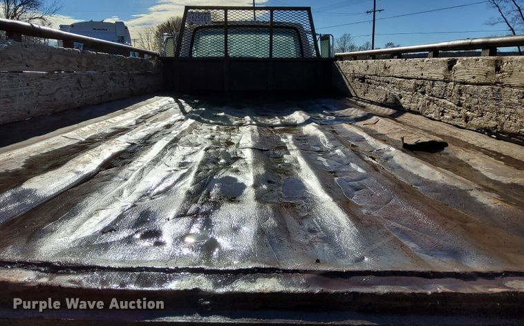 image for item DL2287 1990 Ford F800  dump flatbed pickup truck