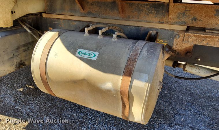 image for item DL2287 1990 Ford F800  dump flatbed pickup truck