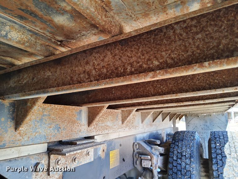 image for item DL2287 1990 Ford F800  dump flatbed pickup truck