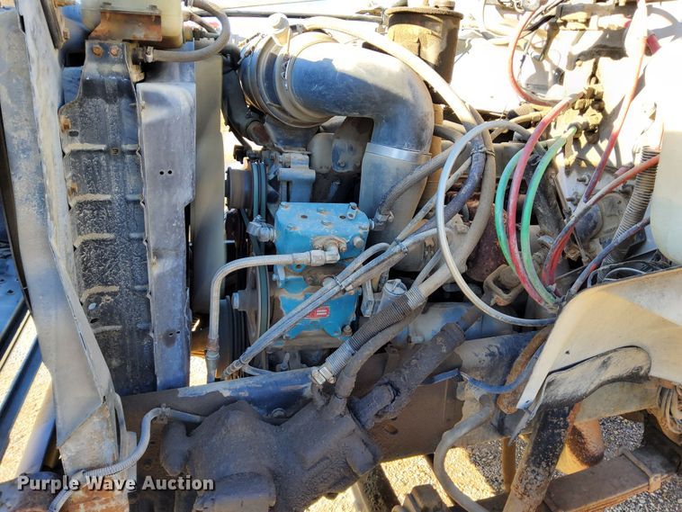 image for item DL2287 1990 Ford F800  dump flatbed pickup truck