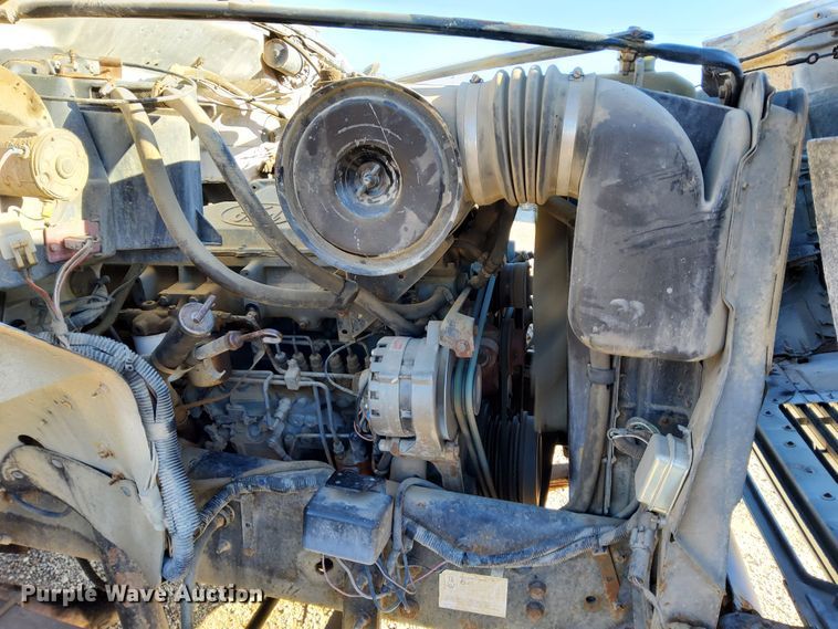 image for item DL2287 1990 Ford F800  dump flatbed pickup truck