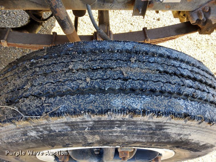 image for item DL2287 1990 Ford F800  dump flatbed pickup truck