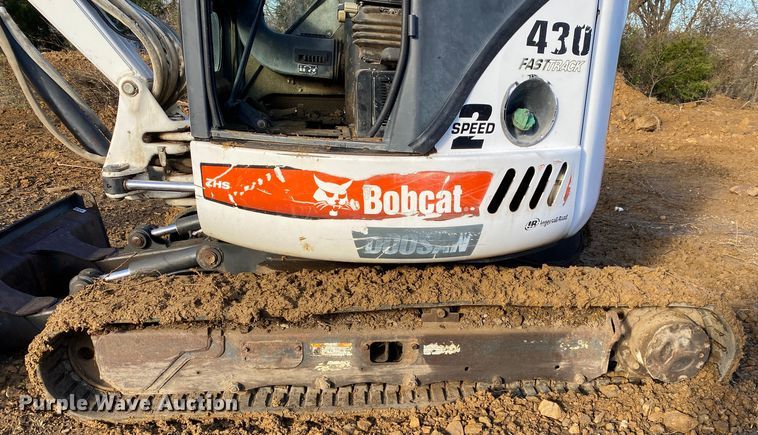 image for item DN8138 2005 Bobcat 430HAG  mini excavator