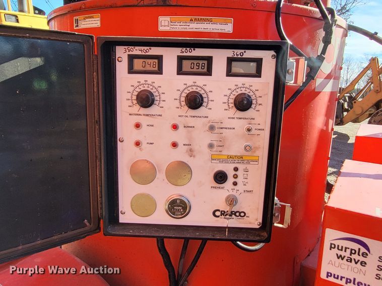 image for item DO3425 2008 Crafco Super Shot SS125  melter applicator