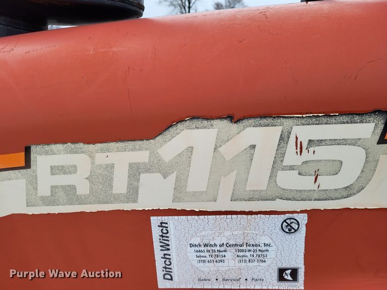 image for item DO3519 2006 Ditch Witch RT115  rock saw