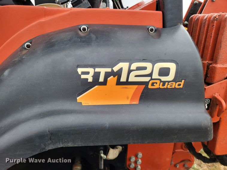 image for item DO3520 2015 Ditch Witch RT120 Quad  vibratory cable plow