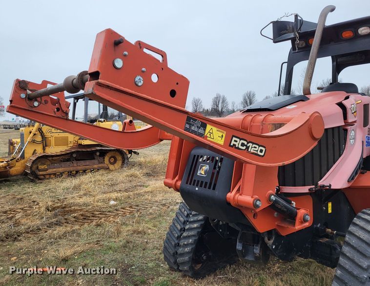 image for item DO3520 2015 Ditch Witch RT120 Quad  vibratory cable plow