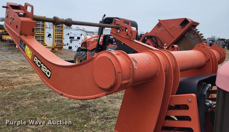 image for item DO3520 2015 Ditch Witch RT120 Quad  vibratory cable plow