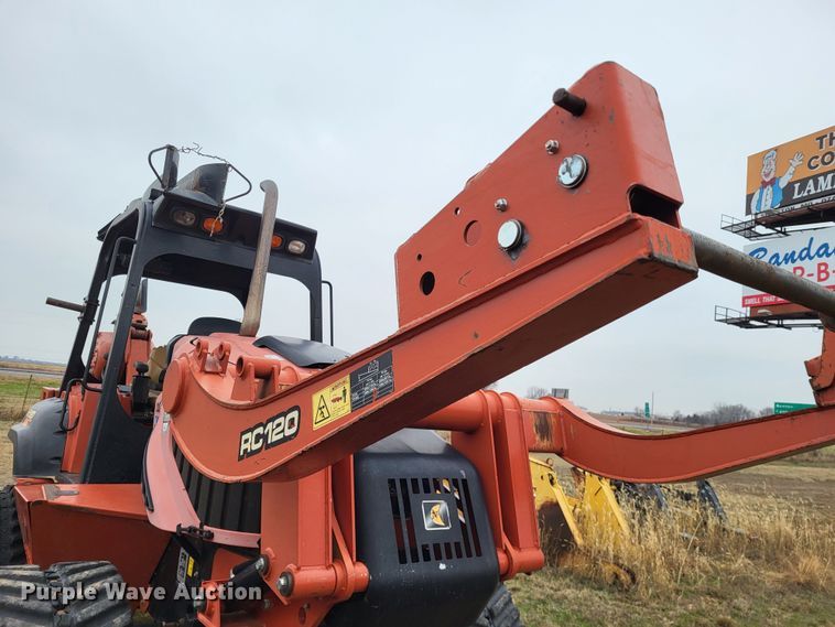 image for item DO3520 2015 Ditch Witch RT120 Quad  vibratory cable plow