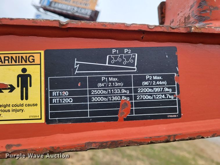 image for item DO3520 2015 Ditch Witch RT120 Quad  vibratory cable plow