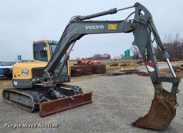 image for item DO3521 2012 Volvo ECR88  mini excavator