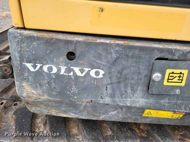 image for item DO3521 2012 Volvo ECR88  mini excavator