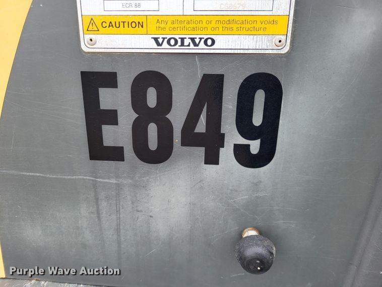 image for item DO3521 2012 Volvo ECR88  mini excavator