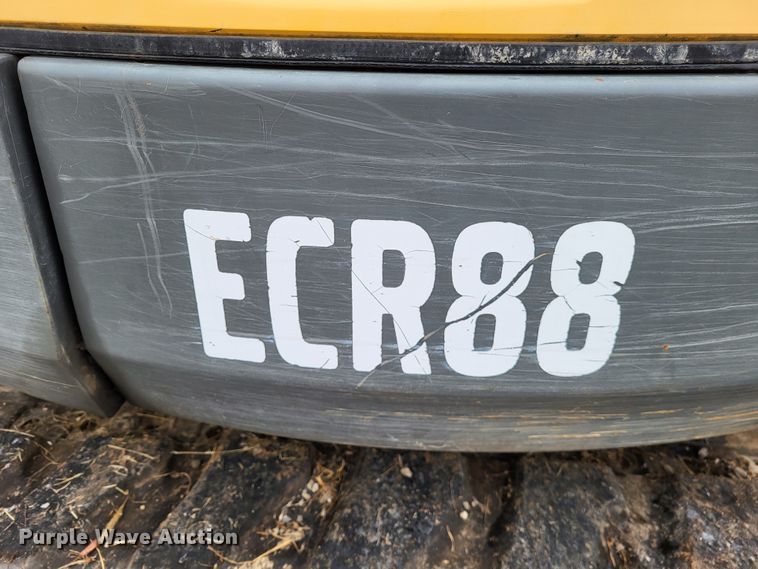 image for item DO3521 2012 Volvo ECR88  mini excavator