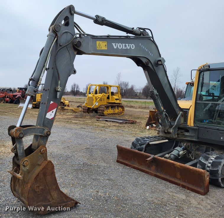 image for item DO3521 2012 Volvo ECR88  mini excavator