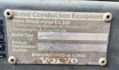 image for item DO3521 2012 Volvo ECR88  mini excavator