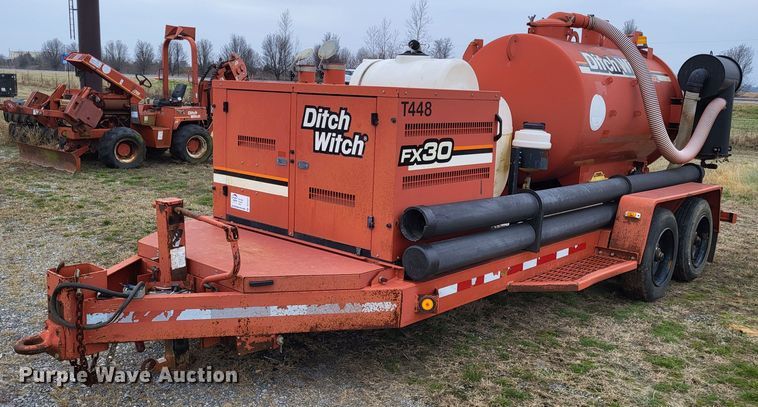 image for item DO3523 2011 Ditch Witch FX30  vacuum excavator