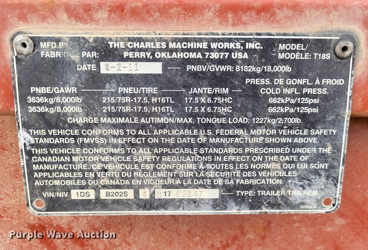 image for item DO3523 2011 Ditch Witch FX30  vacuum excavator