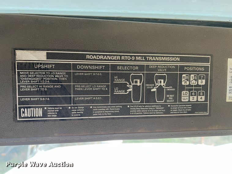 image for item ID9345 2000 Sterling L9500  ready mix truck