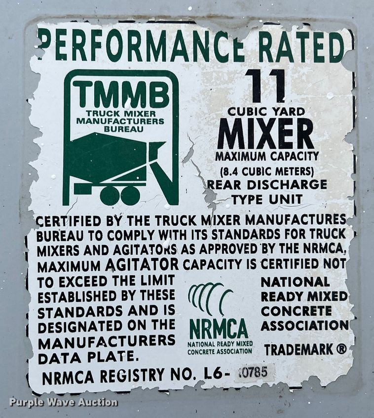 image for item ID9349 2006 Sterling L9500  ready mix truck