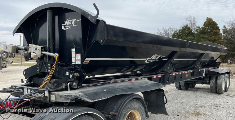 image for item ID9351 2021 Jet  side dump trailer