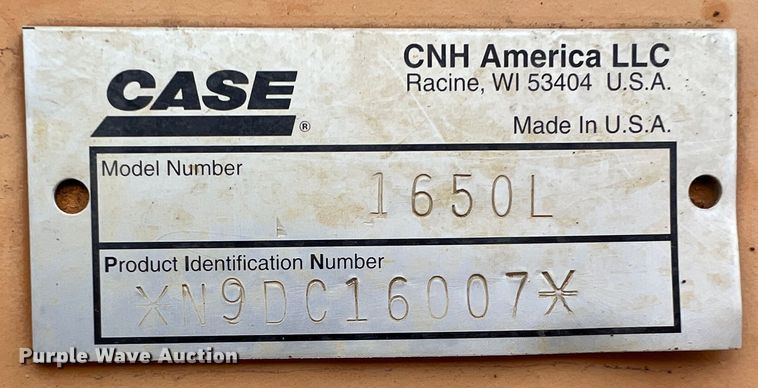 image for item ID9355 2009 Case 1650L  dozer