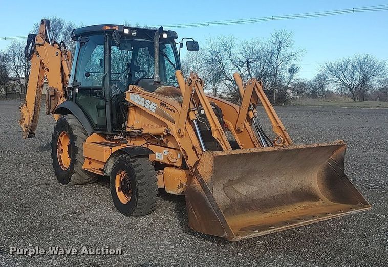 image for item JW9254 2011 Case 580 Super N  backhoe