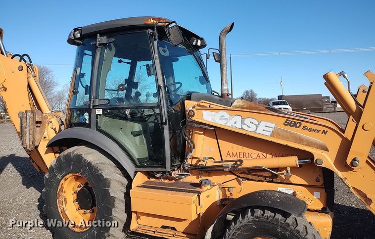 image for item JW9254 2011 Case 580 Super N  backhoe