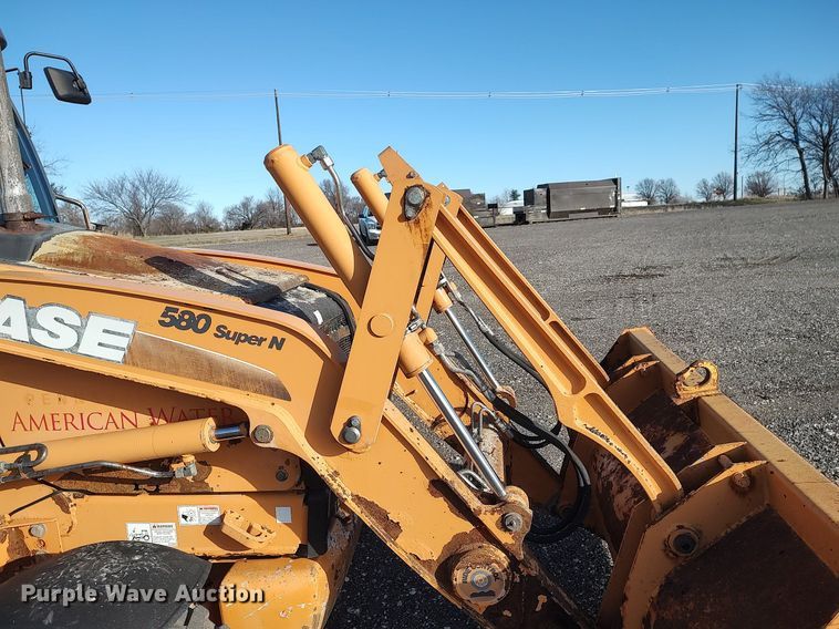image for item JW9254 2011 Case 580 Super N  backhoe
