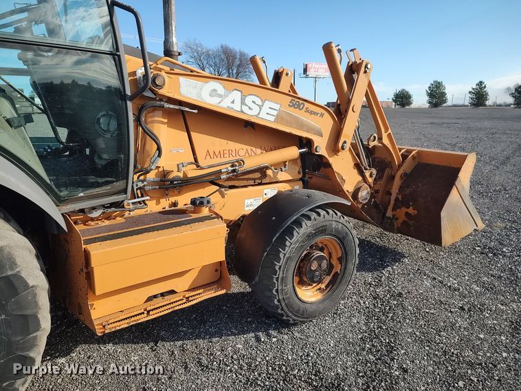 image for item JW9254 2011 Case 580 Super N  backhoe