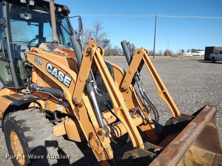 image for item JW9257 2013 Case 590 Super N  backhoe