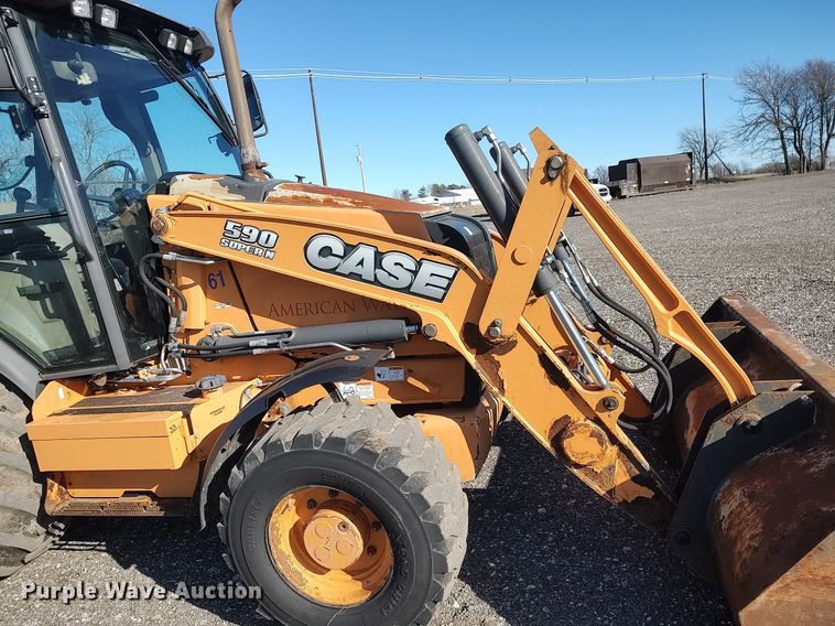 image for item JW9257 2013 Case 590 Super N  backhoe