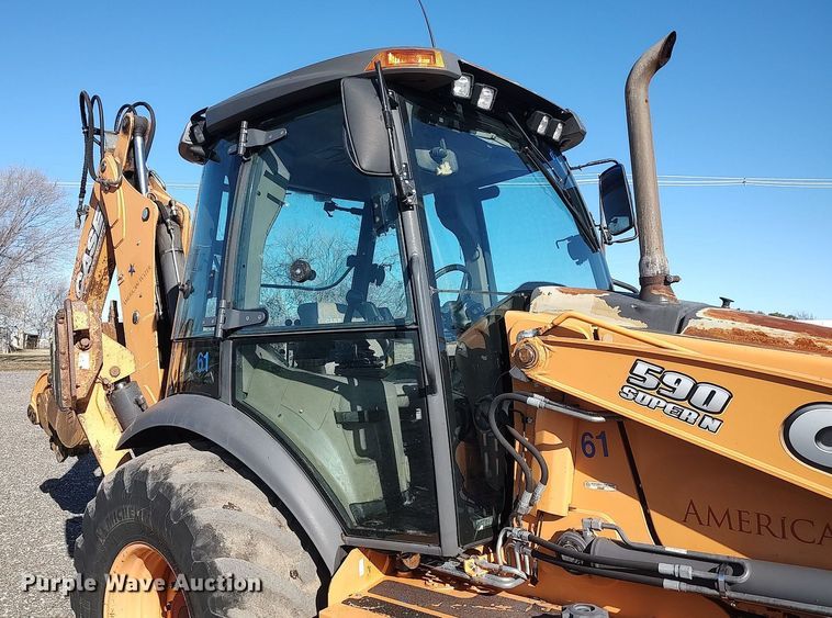 image for item JW9257 2013 Case 590 Super N  backhoe