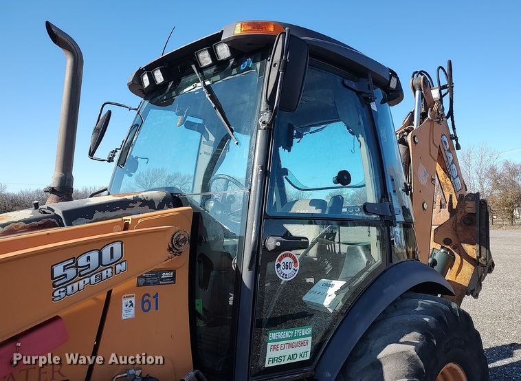 image for item JW9257 2013 Case 590 Super N  backhoe