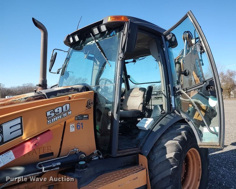 image for item JW9257 2013 Case 590 Super N  backhoe