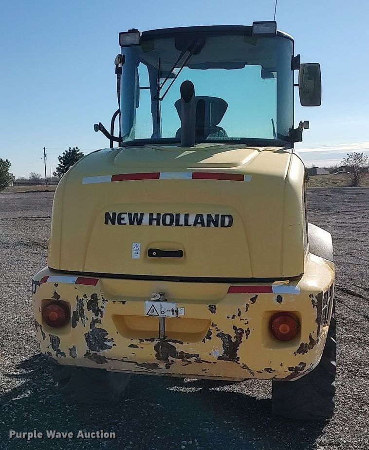 image for item JW9258 2015 New Holland W80C  wheel loader