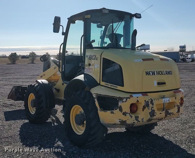 image for item JW9258 2015 New Holland W80C  wheel loader